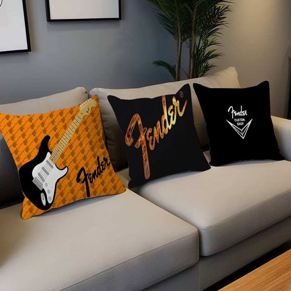 Quality Home Textiles - أغطية وسائد على شكل جيتار من