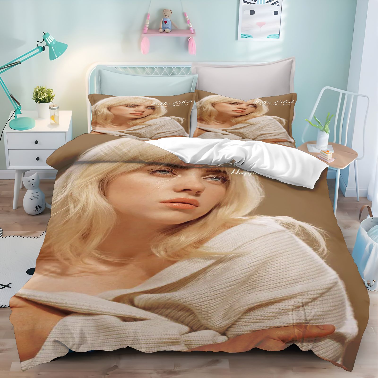 Home Textiles Bedding - طقم أغطية سرير بيلي إيليش بطباعة