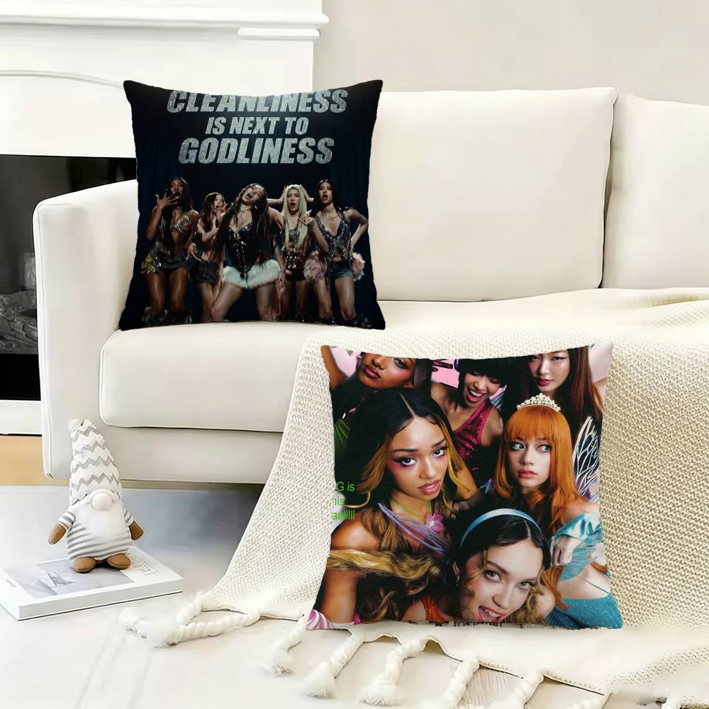 غطاء وسادة من مجموعة K-Katseye - مراجعة Home Textiles Group وسعره