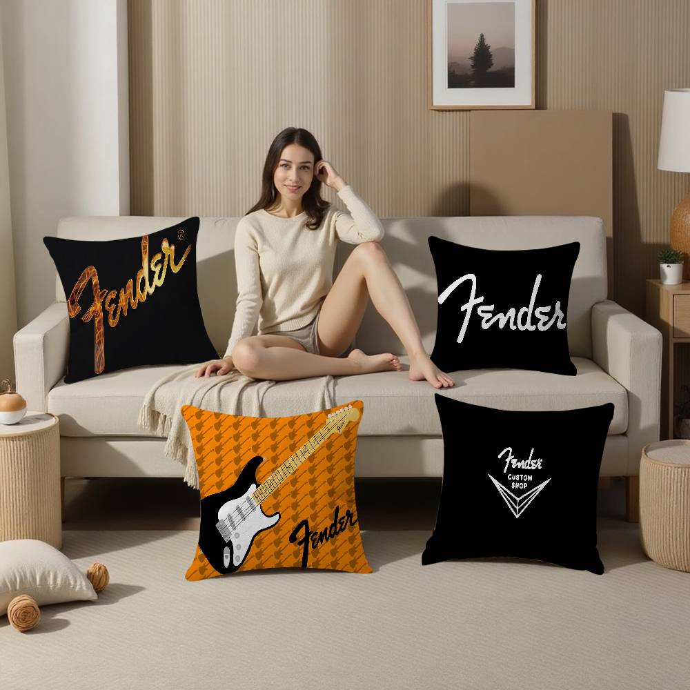 أغطية وسائد على شكل جيتار من F - مراجعة Quality Home Textiles وسعره