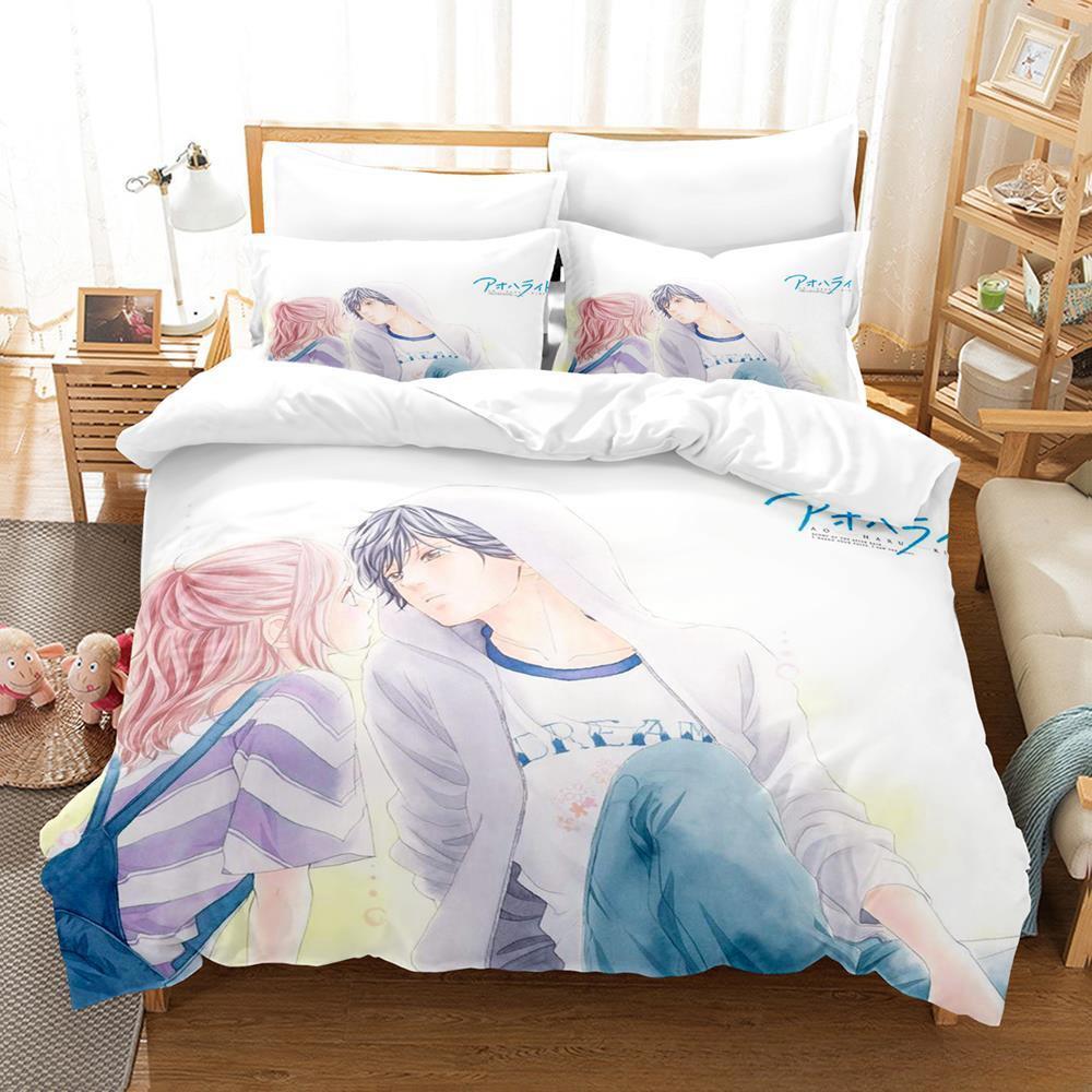ثلاثية الأبعاد طباعة أنيمي آو  - مراجعة Home Textiles Bedding وسعره