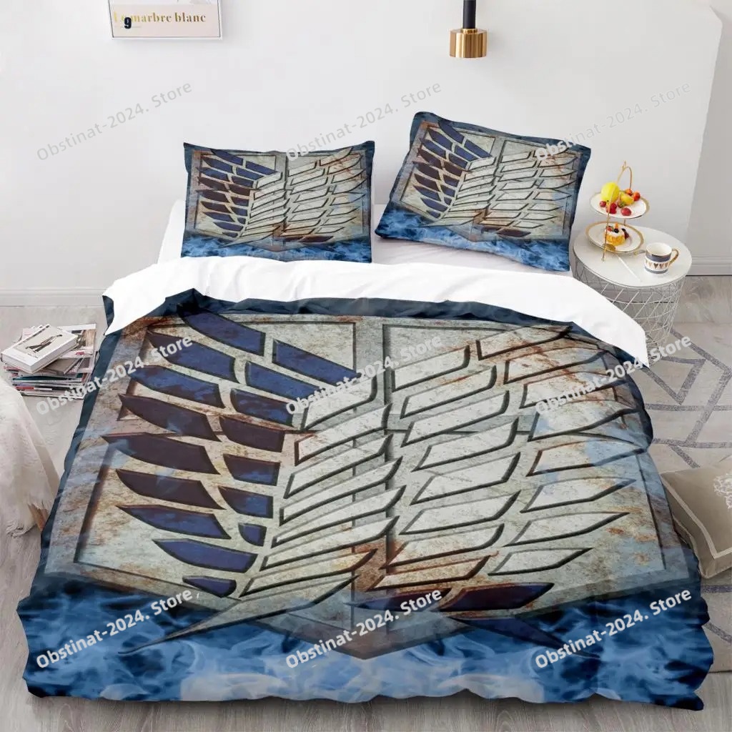 أنيمي هجوم على تيتان طقم سرير  - مراجعة Home Textiles Bedding وسعره
