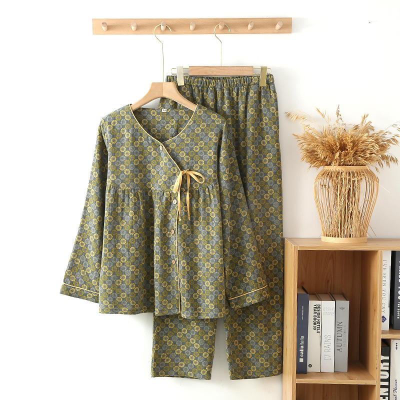 طقم بيجامات قطن 100% للسيدات م - مراجعة Linum Home Textiles وسعره