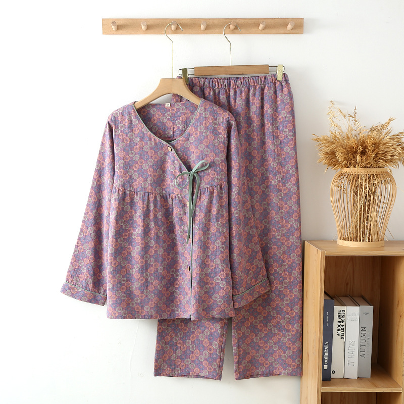 طقم بيجامات قطن 100% للسيدات م - مراجعة Linum Home Textiles وسعره