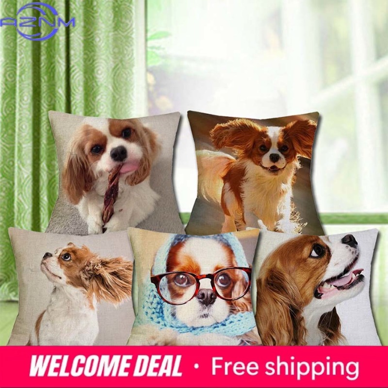 غطاء وسادة كافالير كينج تشارلز - مراجعة Quality Home Textiles وسعره