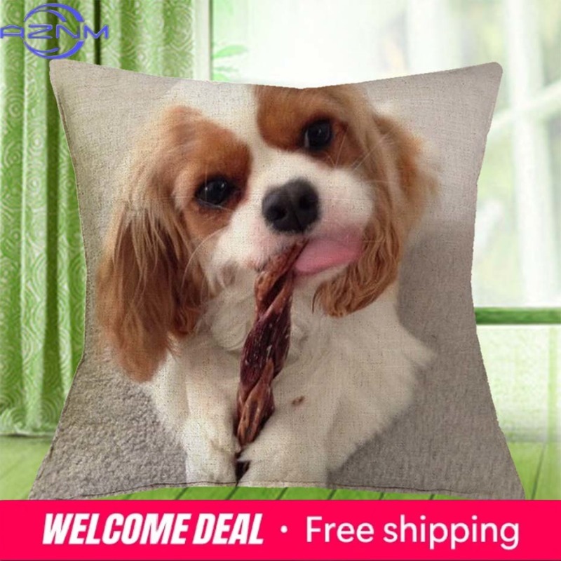 غطاء وسادة كافالير كينج تشارلز - مراجعة Quality Home Textiles وسعره