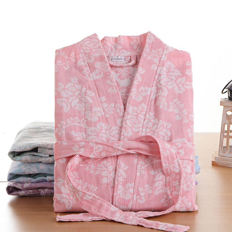 النساء 100% القطن رداء الخريف  - مراجعة Linum Home Textiles وسعره