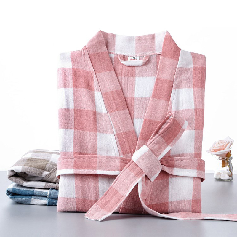 النساء 100% القطن رداء الخريف  - مراجعة Linum Home Textiles وسعره