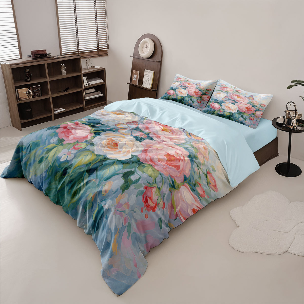 طقم غطاء لحاف بدون حشوة مكون م - مراجعة Home Textiles Bedding وسعره